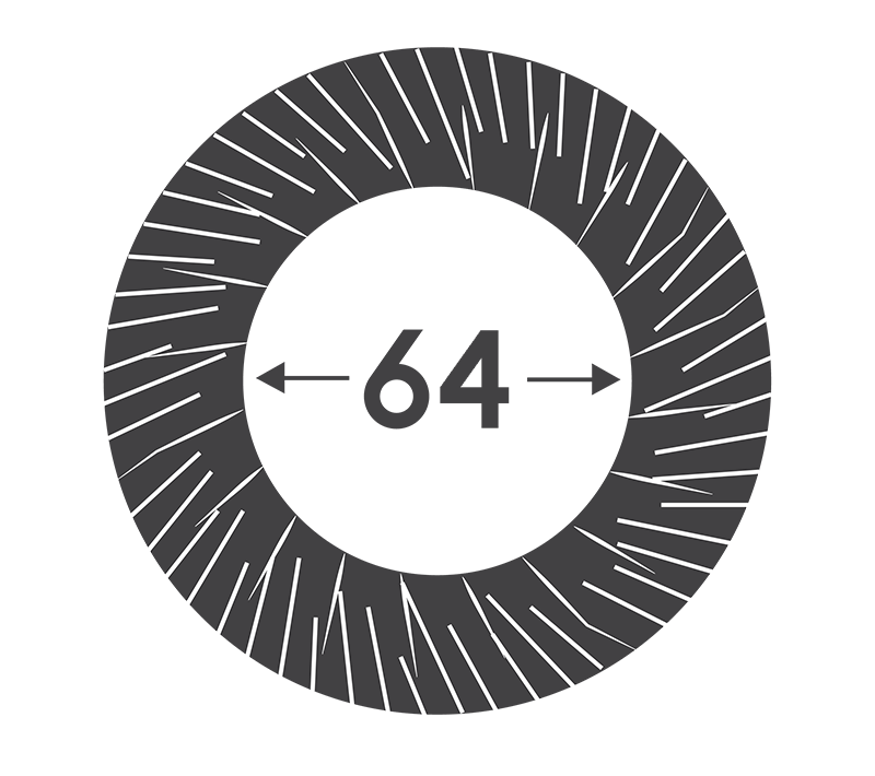64mm BURRS