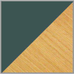 DC Two - Teal Green Oak - Professional Grinders