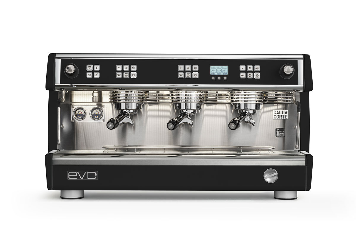 Evo2 - nebulablack 1 - Professional Espresso Machines