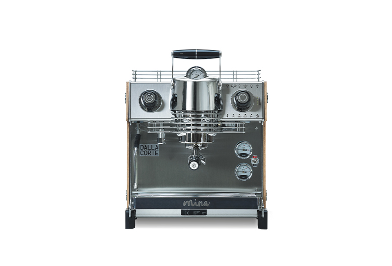 Mina Barista - woodveneer 1 - Professional Espresso Machines