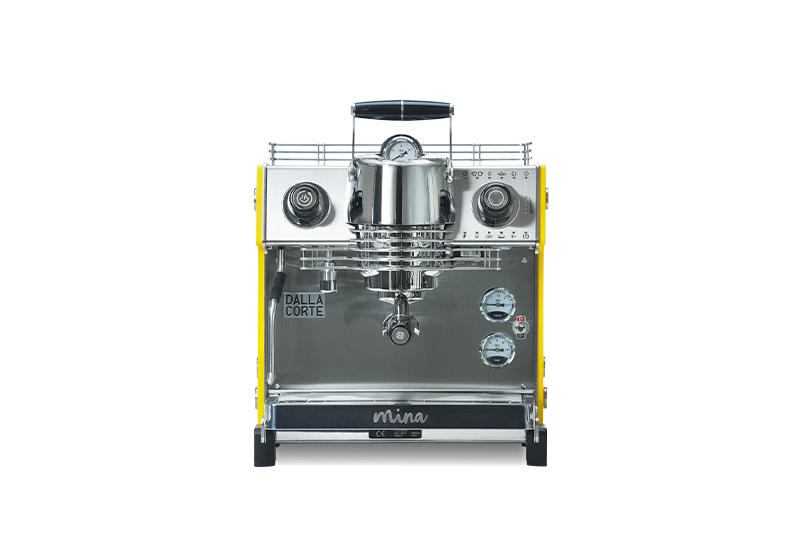 Mina Barista - yellow 1 - Professional Espresso Machines