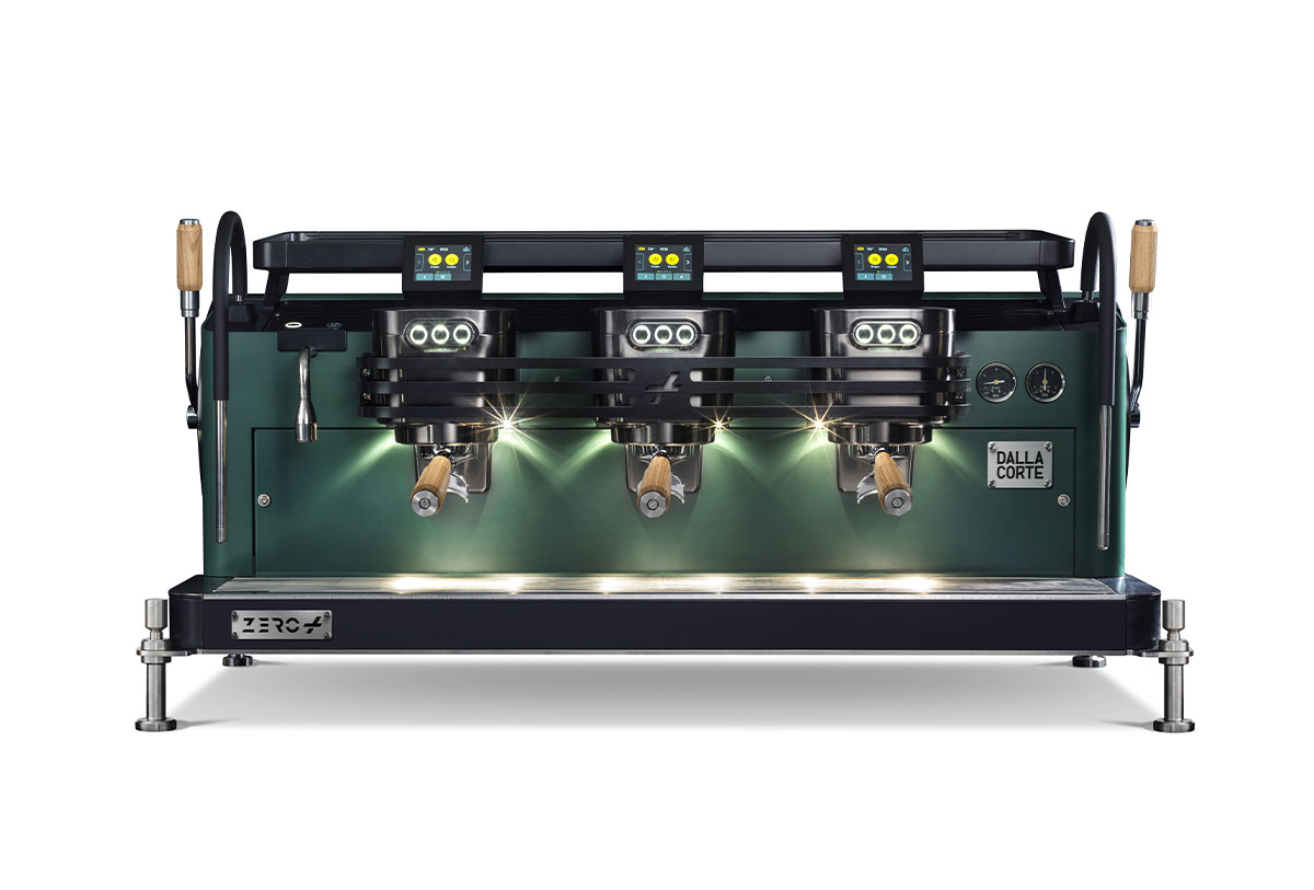Zero Plus Classic - tealgreenoak 1 - Professional Espresso Machines