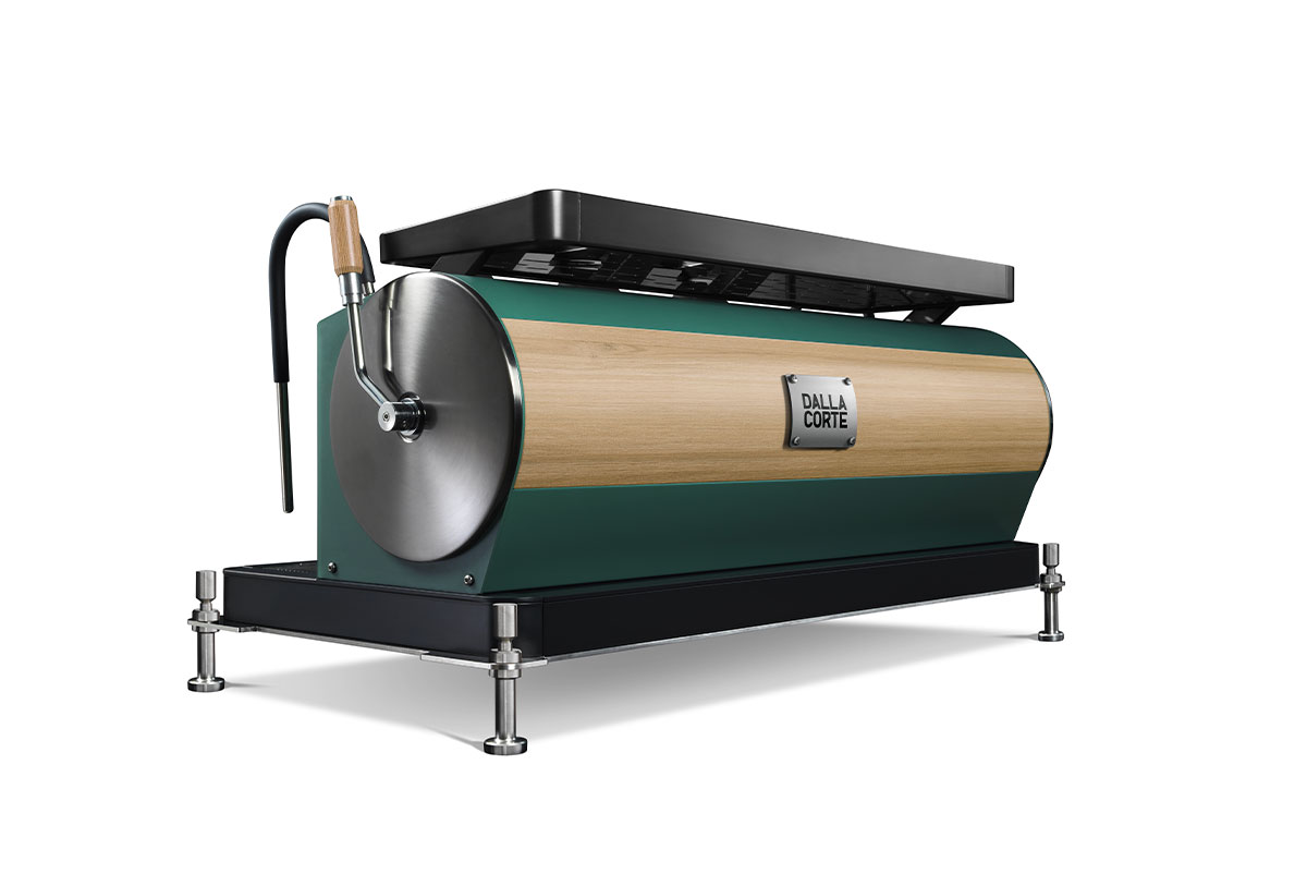 Zero Plus Classic - tealgreenoak 2 - Professional Espresso Machines