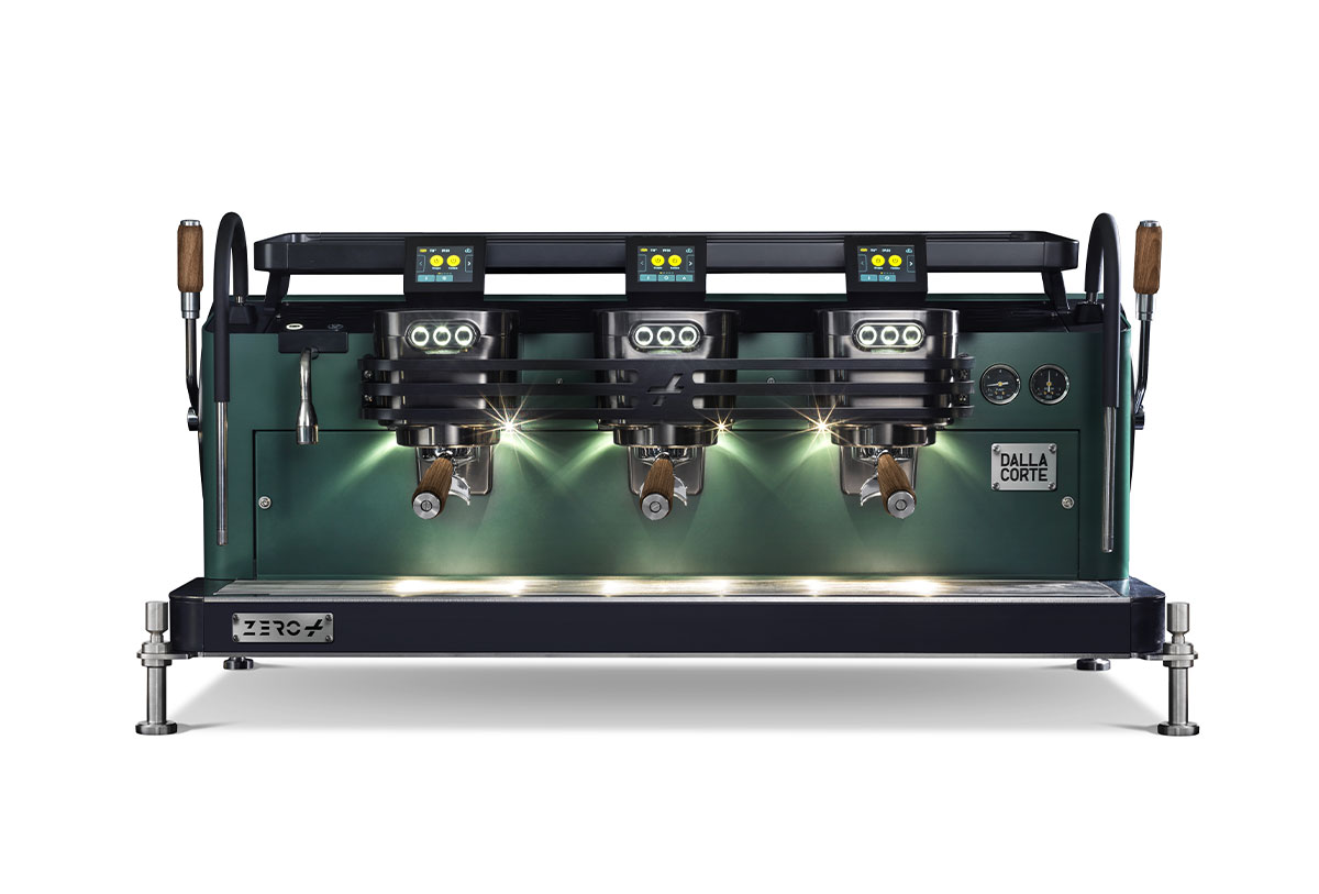 Zero Plus Classic - tealgreenwalnut 1 - Professional Espresso Machines