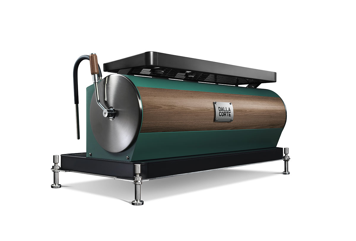 Zero Plus Classic - tealgreenwalnut 2 - Professional Espresso Machines
