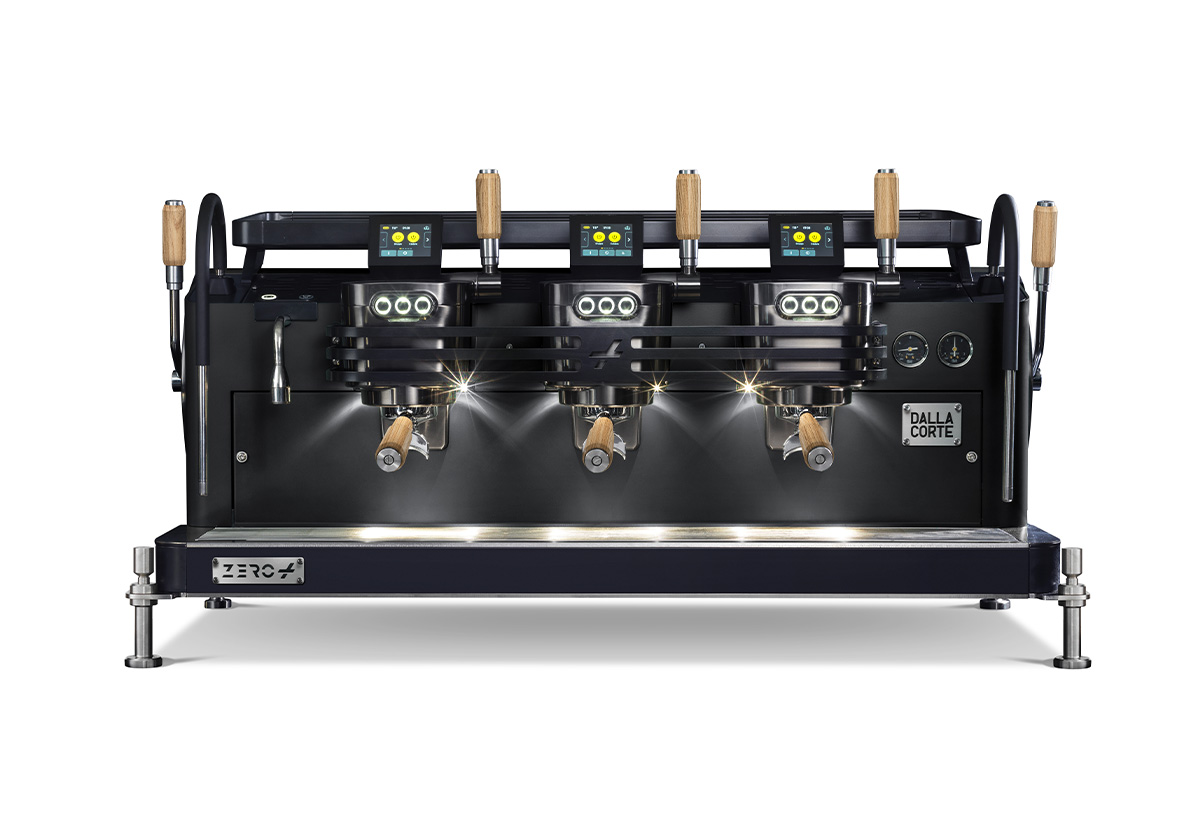 Zero Plus Barista - darkoak 1 - Professional Espresso Machines