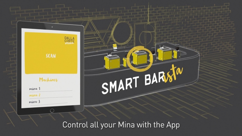 Mina Smart Bar, a new coffee experience