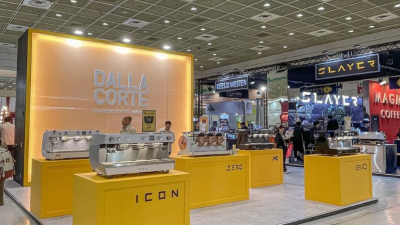 Dalla Corte at the Seoul Cafe Show