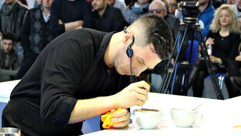 Matteo Beluffi: hints about Latte Art 