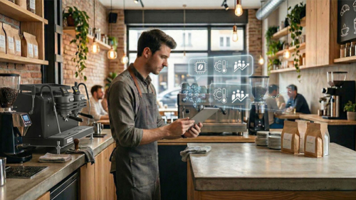 Advanced AI prompts for opening a café