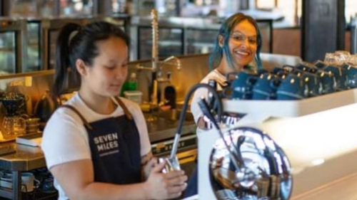 Seven Miles Coffee just opened at Craft