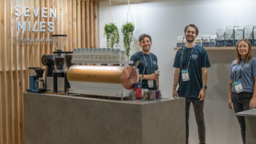 Seven Miles Coffee Roasters is at Fine Foods