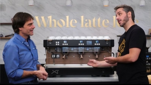 XT, designed with baristas 