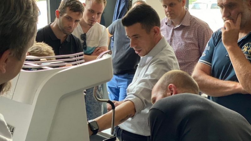 Technical training at IMESO, in Czech Republic